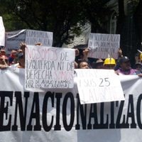 Disidentes del SME exigen a AMLO no proteger a Martín Esparza y transparentar convenios de liquidaciones