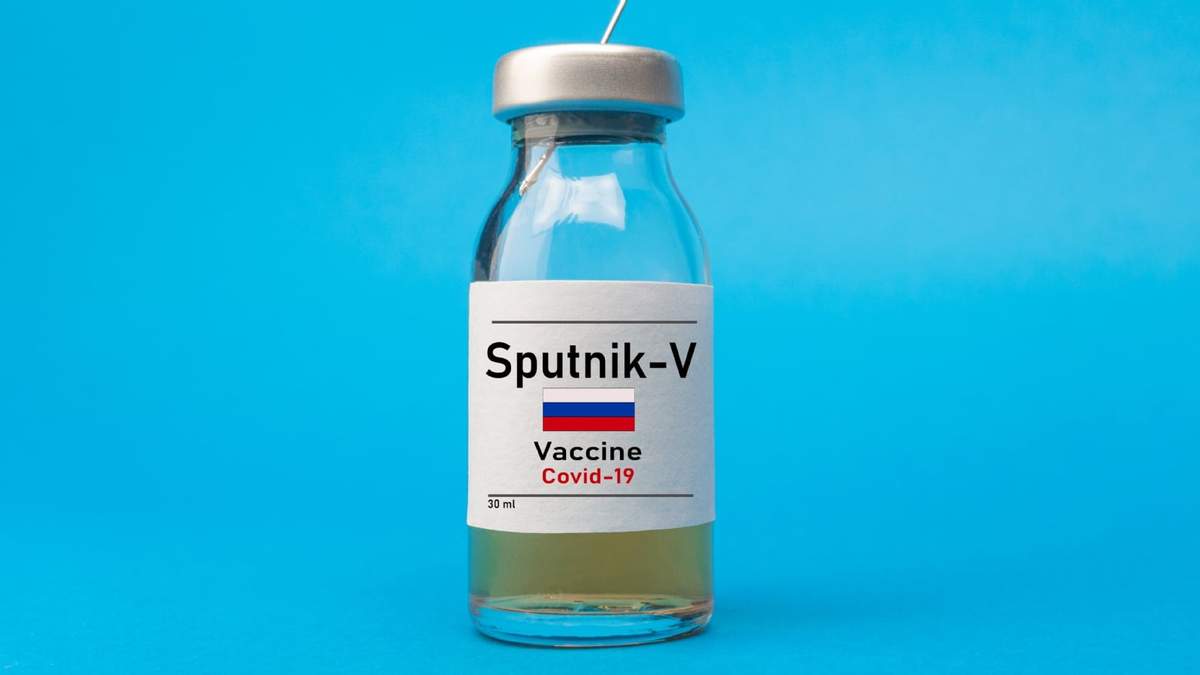 Imagen ilustrativa de una vacuna Sputnik V. Fuente: (Twitter)