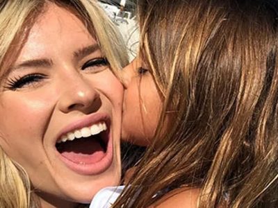 La China Suárez emocionó a Rufina y Magnolia con esta sorpresa