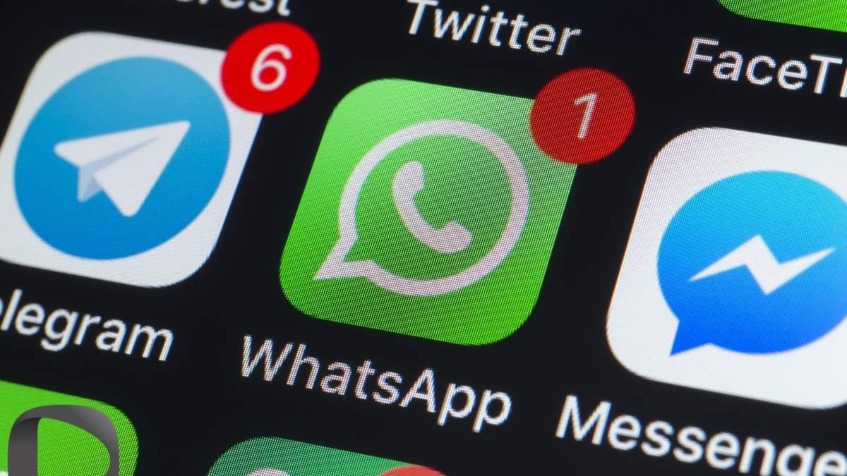 Telegram y WhatsApp son dos servicios de mensajería. Fuente: (Twitter).