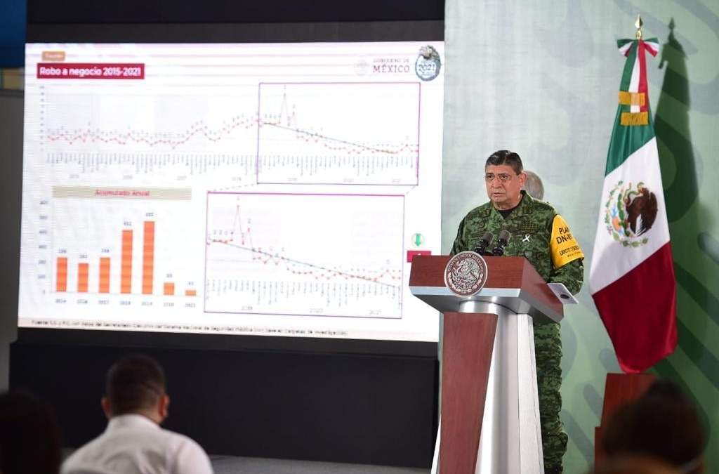 El titular de la Secretaría de la Defensa Nacional (Sedena), Luis Cresencio Sandoval