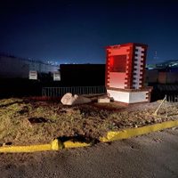 La estatua de AMLO en Atlacomulco fue derribada en primeras horas del 2022