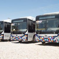 Se enfrentan concesionarios de transporte y policías en Aguascalientes