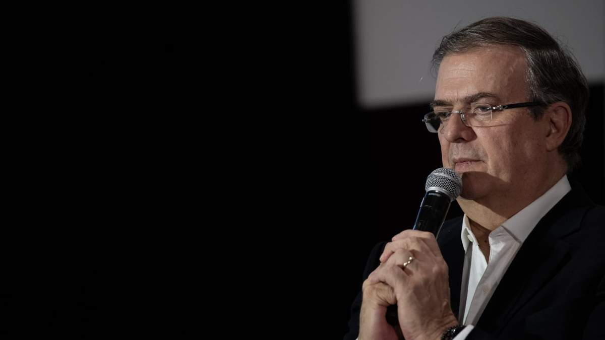 El excanciller Marcelo Ebrard