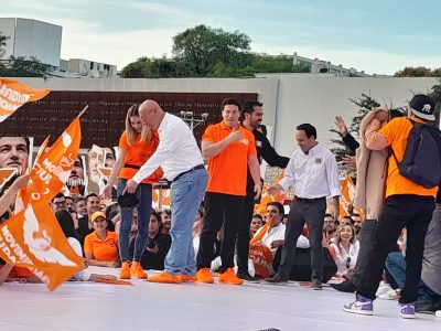 “México merece un presidente regio”: así fue el arranque de precampaña de Samuel García
