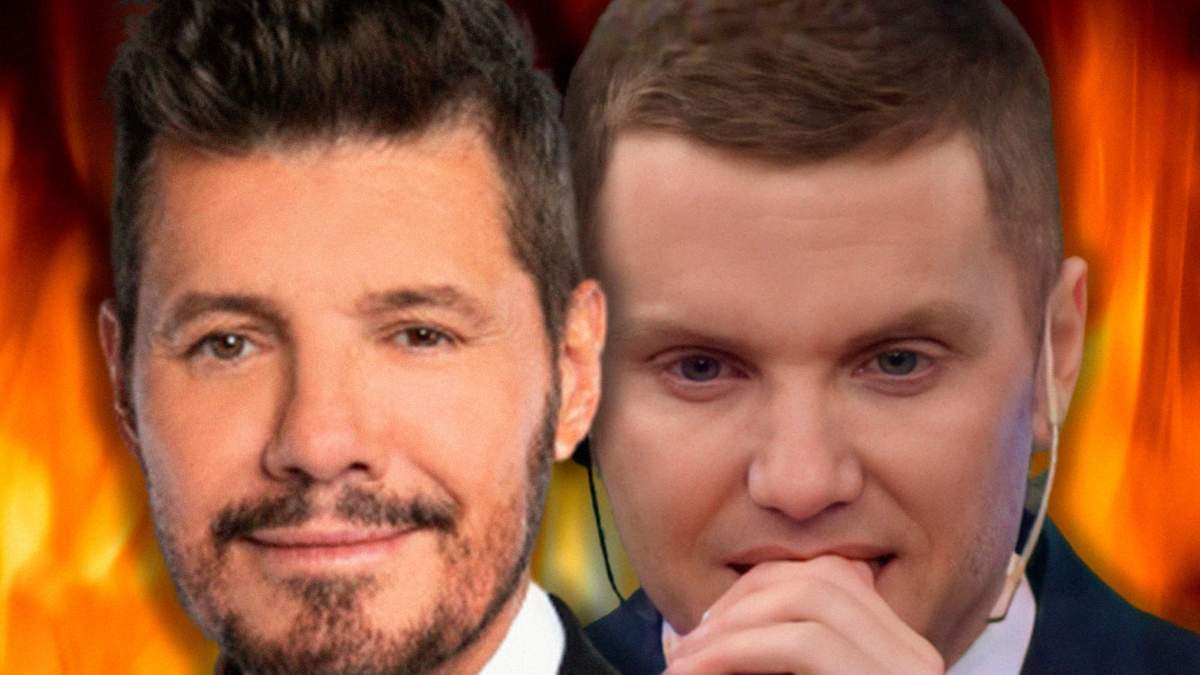 Marcelo Tinelli y Santiago del Moro. Fuente: (Minuto Neuquén)