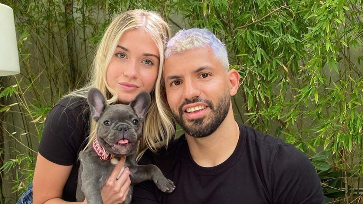 Sofía Calzetti y Kun Agüero. Fuente: (Instagram)