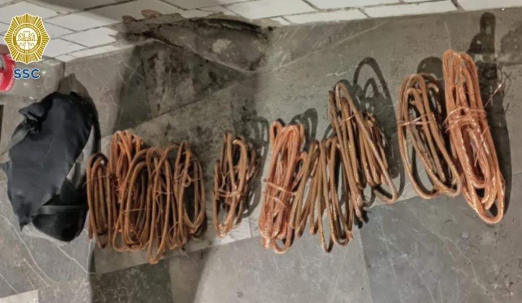 Cable de cobre robado en la estación Zaragoza de la Línea 1 del Metro