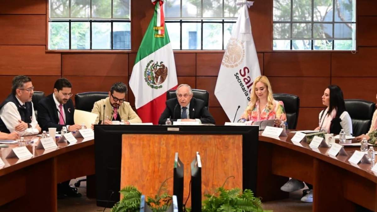 El secretario de Salud, David Kershenobich, encabeza la primera sesión ordinaria del Comité Nacional de Cáncer en la Mujer