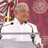 AMLO inaugura acueducto en El Salto, Jalisco