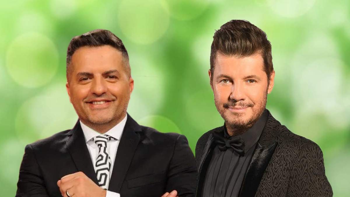 Ángel de Brito y Marcelo Tinelli. Fuente: (Minuto Neuquén)