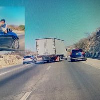Así fue el asalto a un trasportista en la México-Querétaro; encañonan a quien graba el video