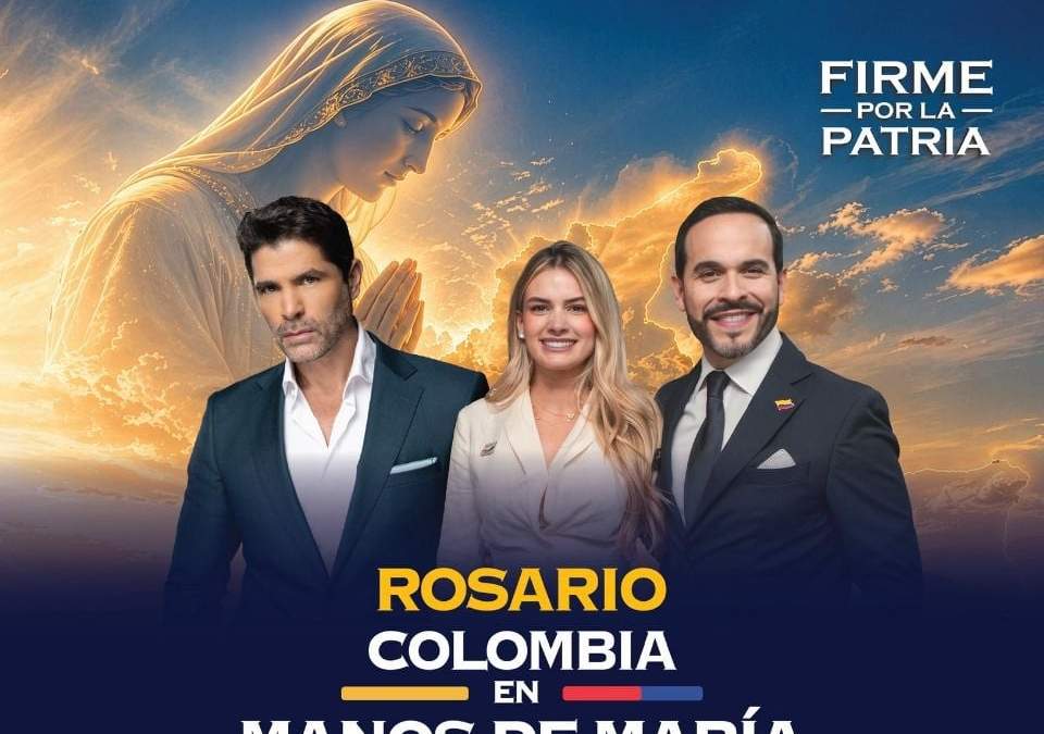 Eduardo Verástegui llega a Colombia para apoyar al ultraderechista Abelardo de la Espriella