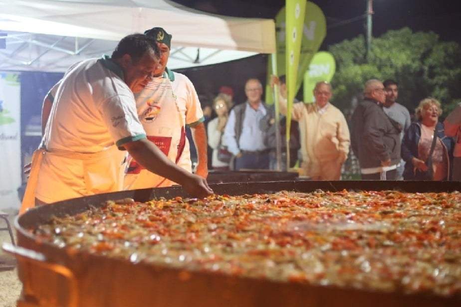 Paelleros de Huergo, una atracción única. Fuente:(Twitter)