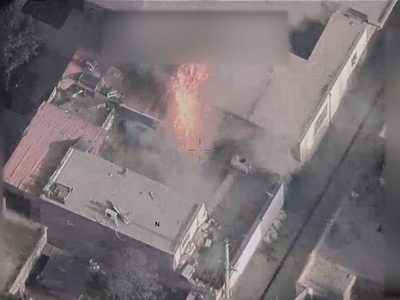 El Pentágono desclasifica el video de un bombardeo de un dron que mató a 10 civiles en Kabul