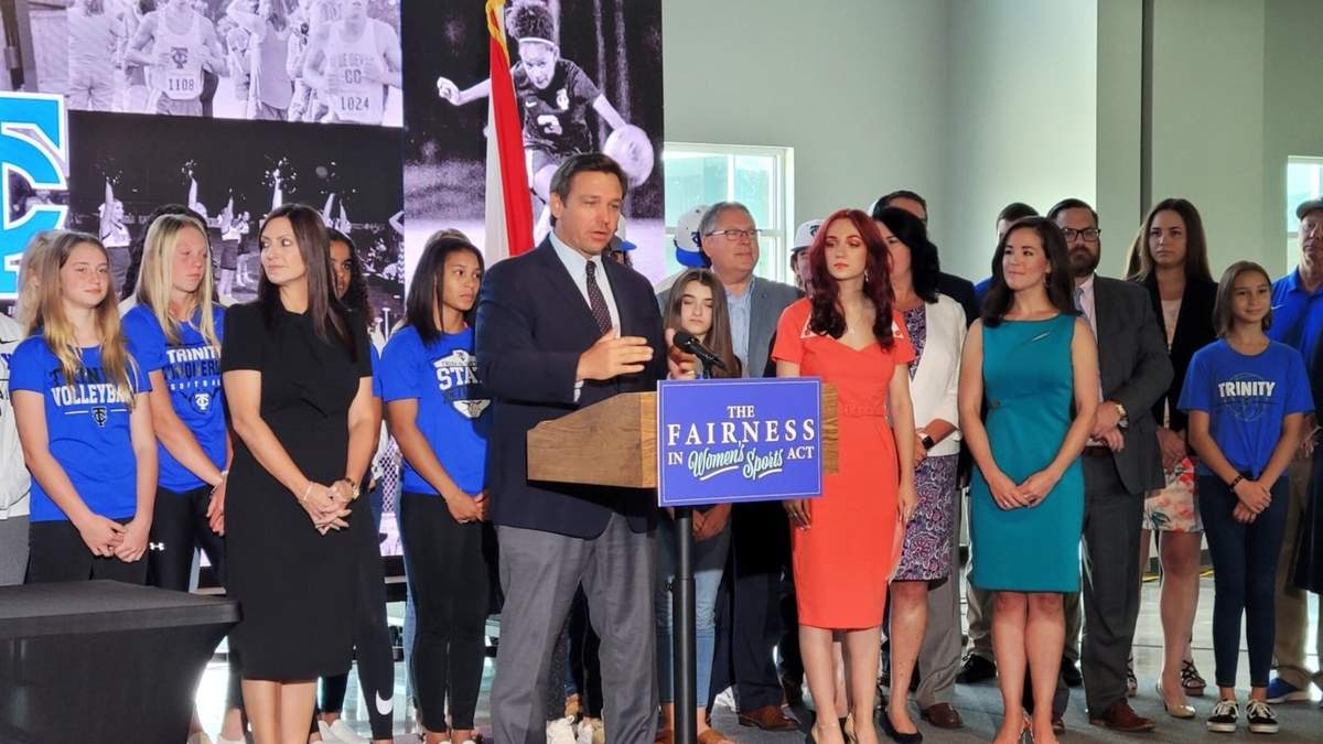 El gobernador de Florida, Ron DeSantis