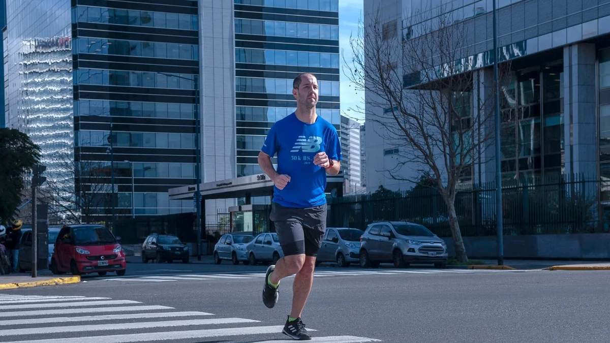 Salir a correr. Fuente: (Twitter)
