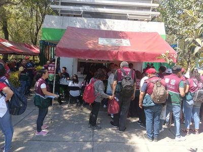 Ofrecen garrafones ante contaminación del agua potable en Benito Juárez
