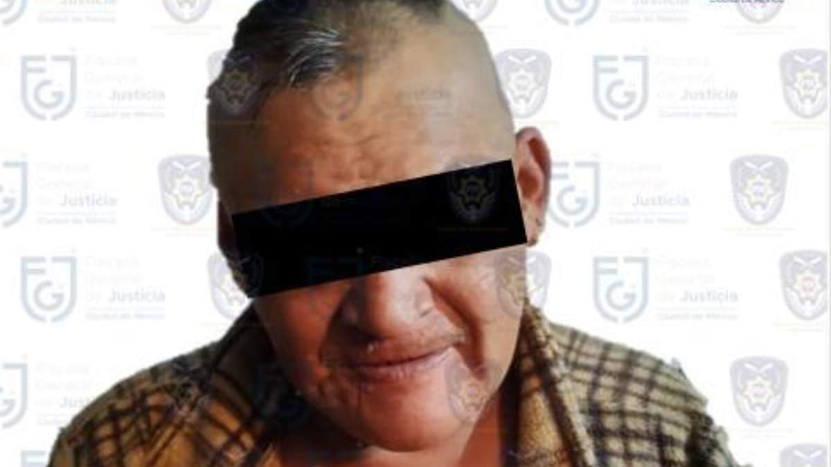 Juan Andrés “N”, de 54 años, hermano de “El Fabián de la Ronda 88”, fue detenido en la colonia Ex Hipódromo de Peralvillo