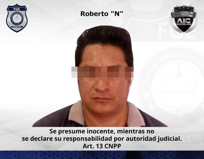 Roberto "N" acusado de abusar de una niña de 9 años, hija de su pareja sentimental