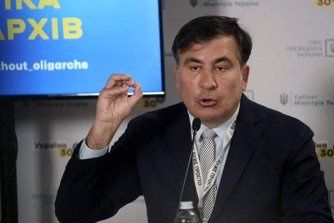 El expresidente de Georgia Mijail Saakashvili