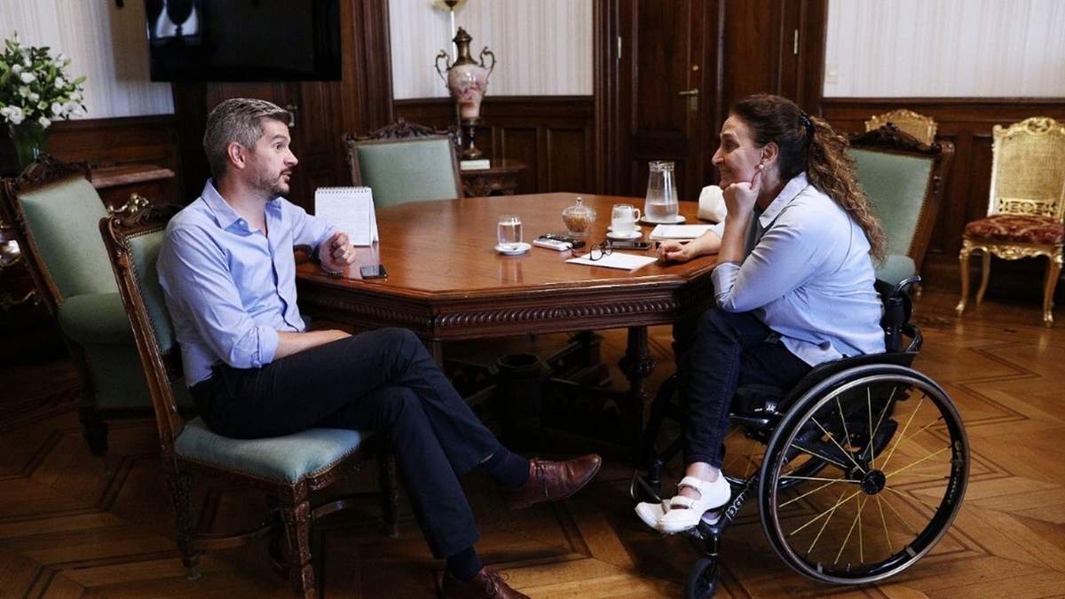 Marcos Peña y Gabriela Michetti. Fuente: (Twitter)