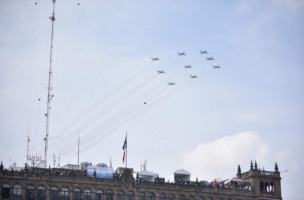 El desfile militar