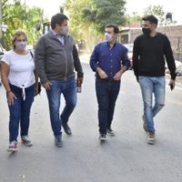 Neuquén Capital: Mariano Gaido encabezó una jornada laboriosa de limpieza