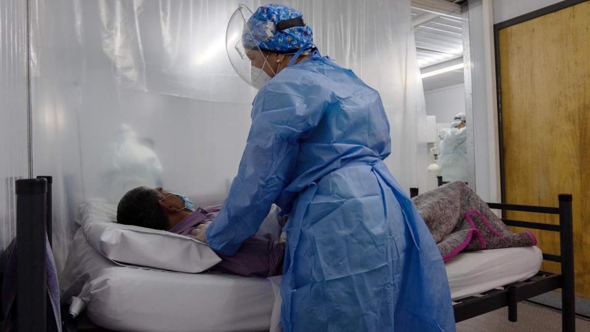 Trabajo sanitario. Fuente: (Twitter)