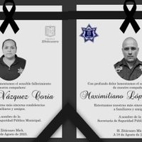 Asesinan a dos policías municipales de Zitácuaro, Michoacán