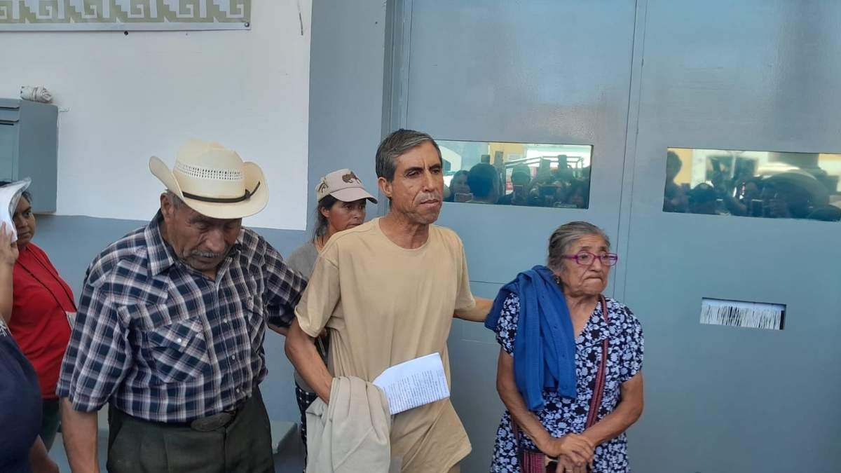 Renato Romero a su salida del penal
