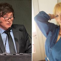 Javier Milei estrena relación con exvedette; así los captaron dándose un beso (Video)
