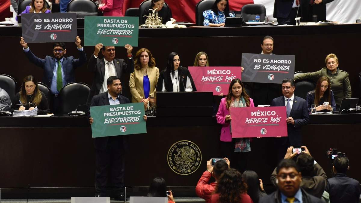 Manifestación priista