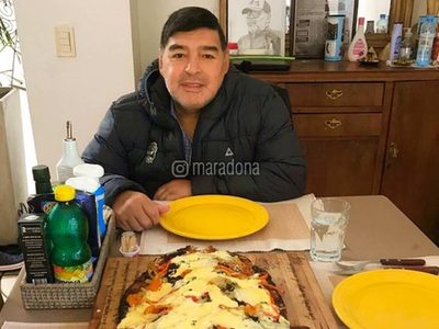 Pizza y milanesas: las comidas preferidas de Diego Armando Maradona