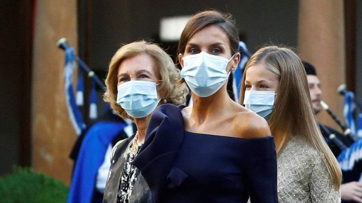 Sofía, Letizia y Leonor. Fuente: (Instagram)
