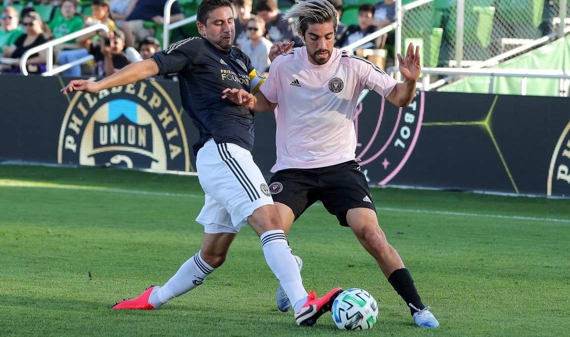 Inter Miami, en el amistoso con Tampa Bay. Fuente (Instagram)
