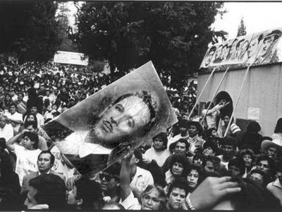 El tumultuoso adiós a Pedro Infante