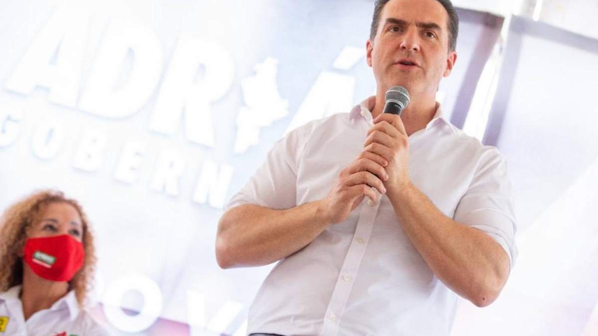 El candidato del PRI al gobierno de NL, Adrián de la Garza