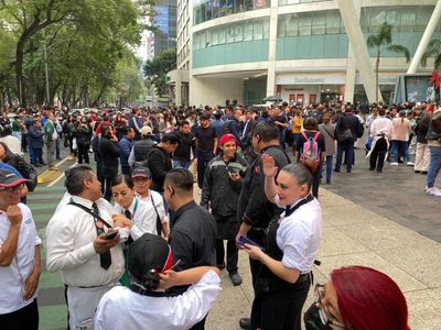 Temblor sacude a la Ciudad de México antes de que se activara la alerta sísmica