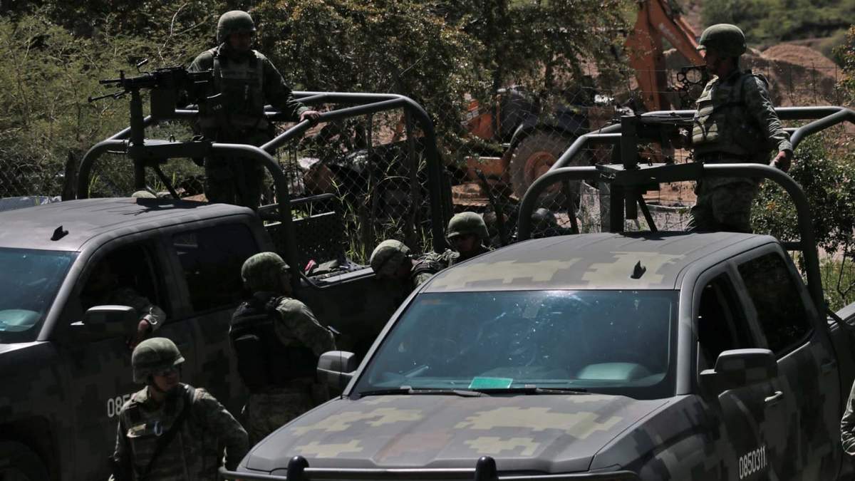 Operativo de militares en Guerrero después de que dos civiles armados fueron abatidos