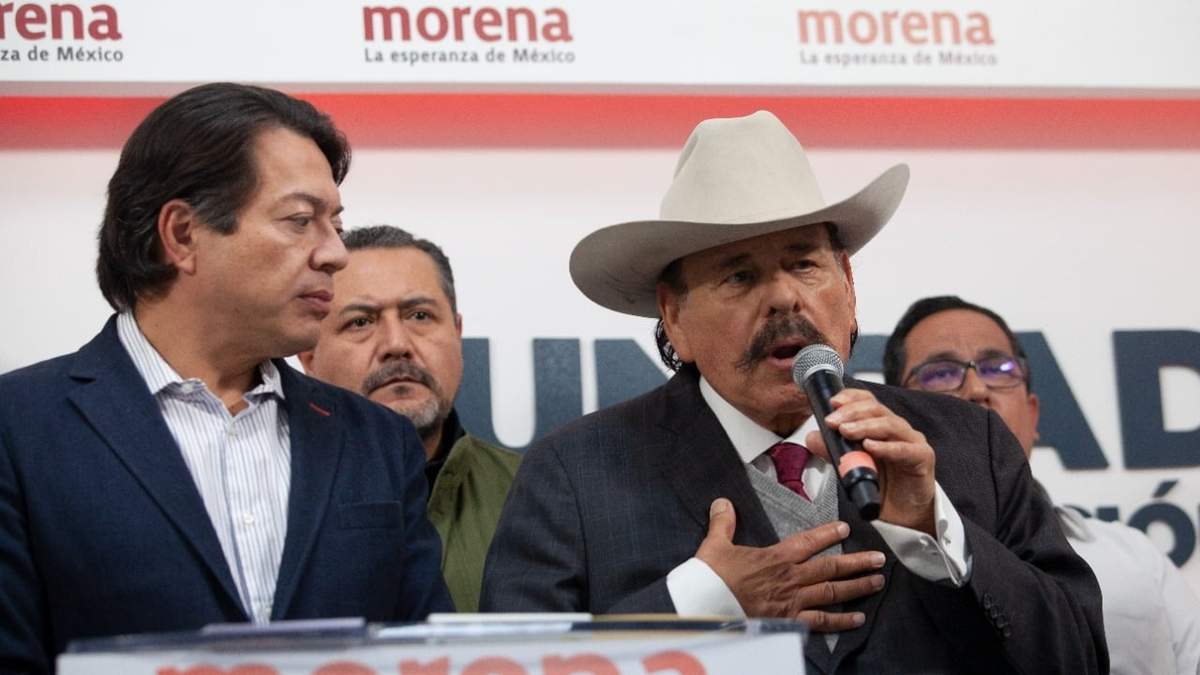 Delgado, en la presentación de Guadiana. Candidatura por Coahuila