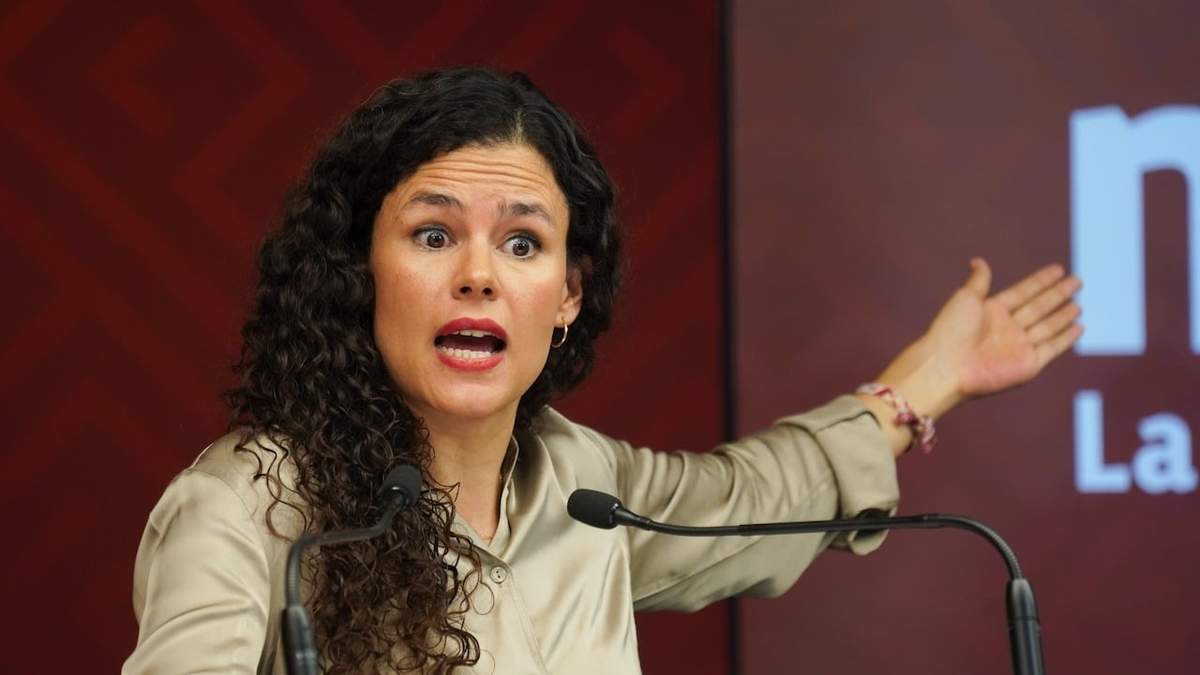 Luisa María Alcalde, dirigente nacional de Morena