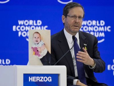 Davos: Presidente israelí dice que relación con Arabia Saudita es clave para terminar guerra en Gaza