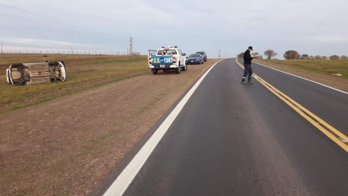 Accidente de tránsito. Fuente: (Twitter)