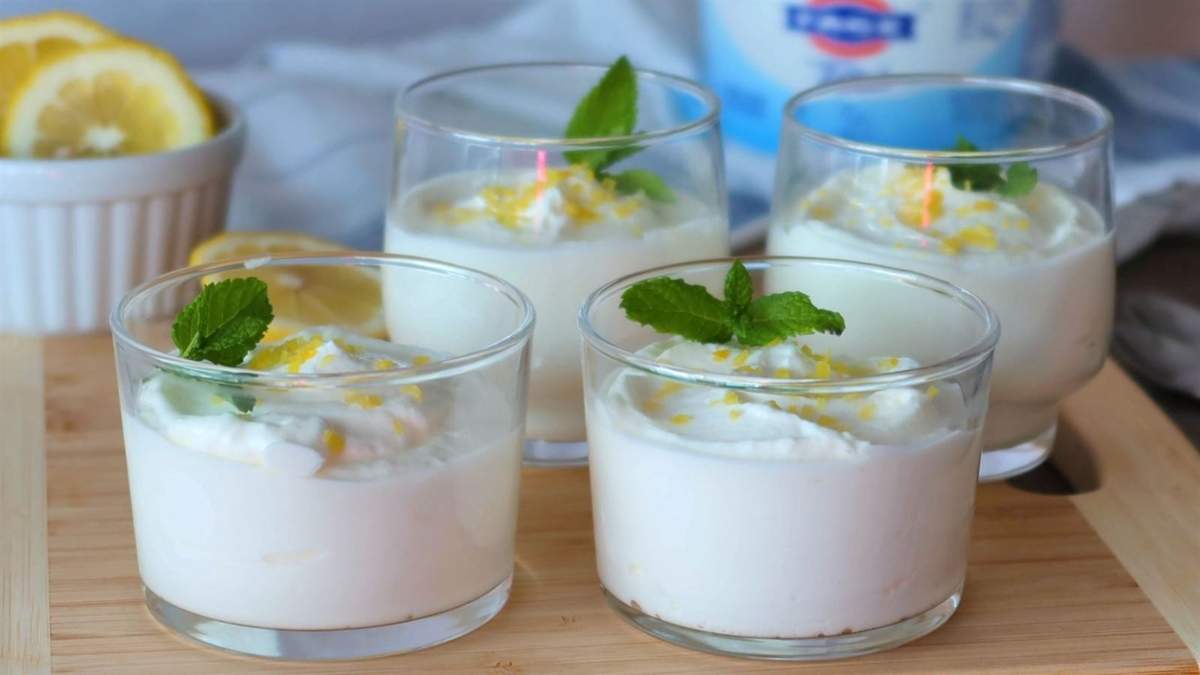 Mousse de limón