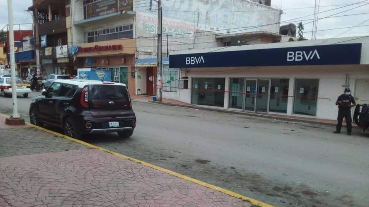 Instalaciones del banco BBVA en México