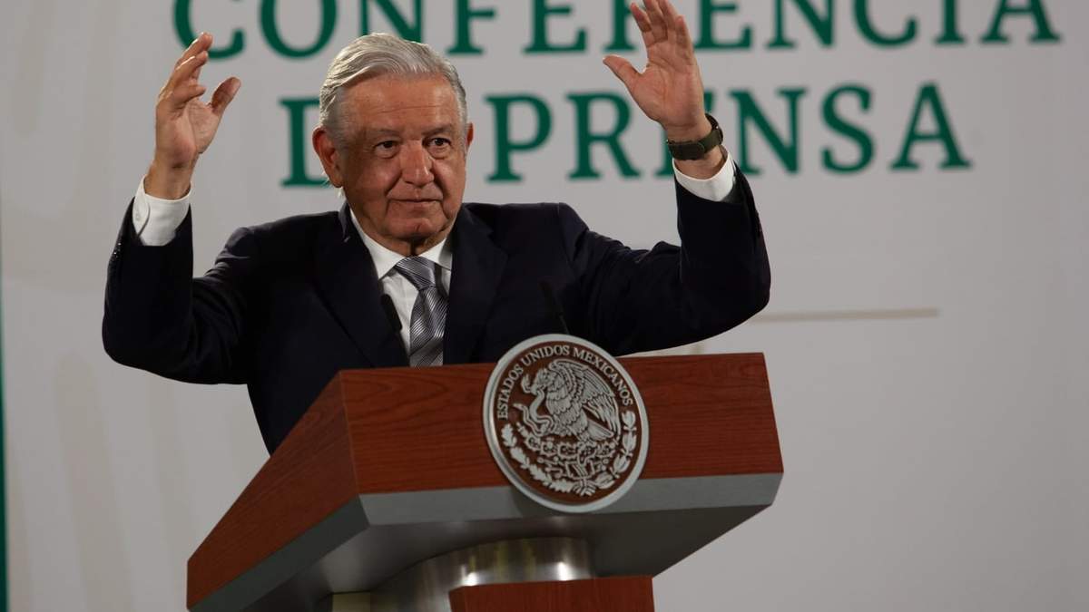 El presidente López Obrador