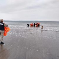 Encontraron sin vida a uno de los tripulantes del barco que se hundió cerca de San Antonio Oeste