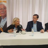 Elisa Carrió, en Neuquén, apoyó a Pablo Cervi y garantizó la unidad de Juntos por el Cambio