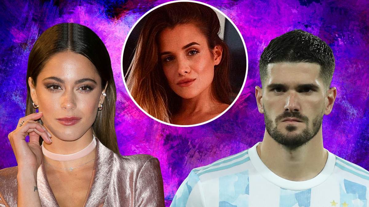 Tini Stoessel, Camila Homs y Rodrigo de Paul. Fuente: (Minuto Neuquén)